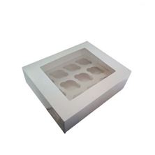 Picture of 12 MINI CUPCAKE BOX WITH WINDO